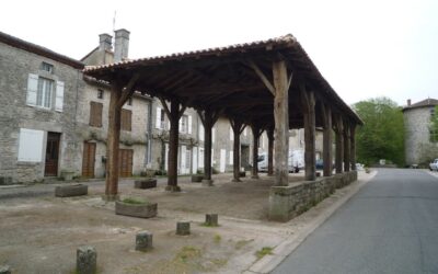 Restauration de la halle de Mortemart (87)